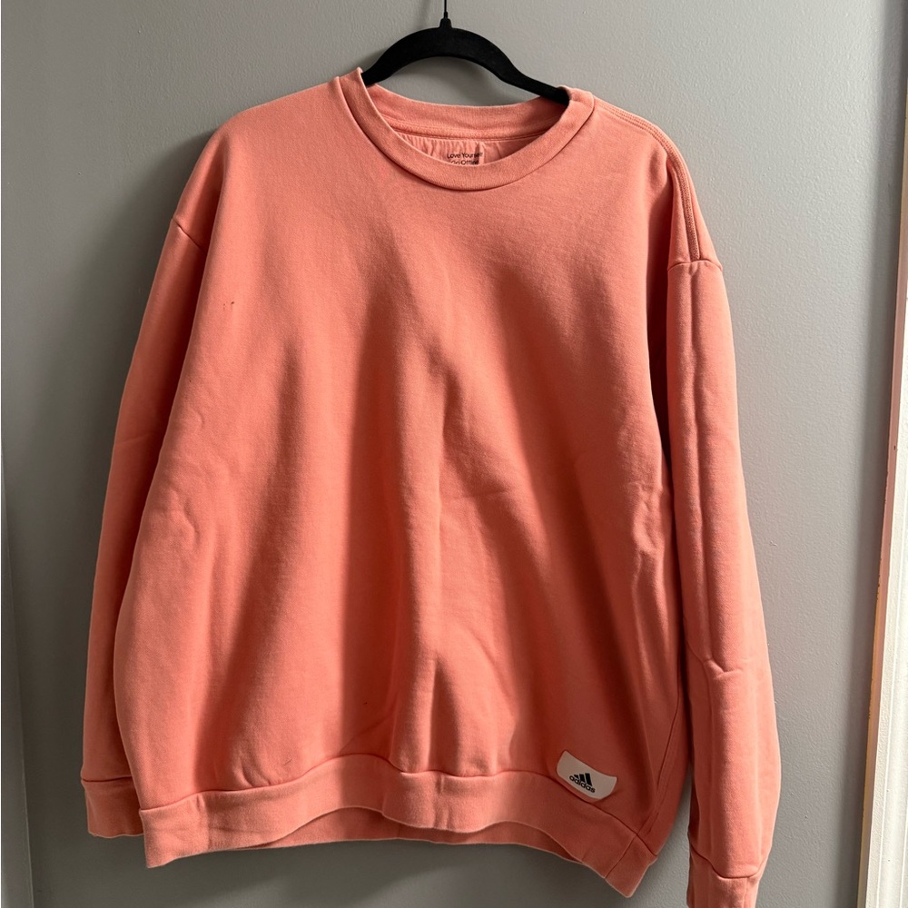 Adidas Unisex Coral Crewneck Sweatshirt